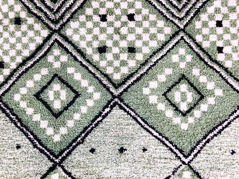 Green Rug, Rugs for Bedroom, Area Rug, Tufted Rug, Rugs for Living Room