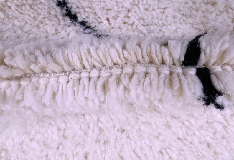 Beni Ourain Rug Authentic Moroccan Rug Custom Beni Ourain Rug Beni Rug