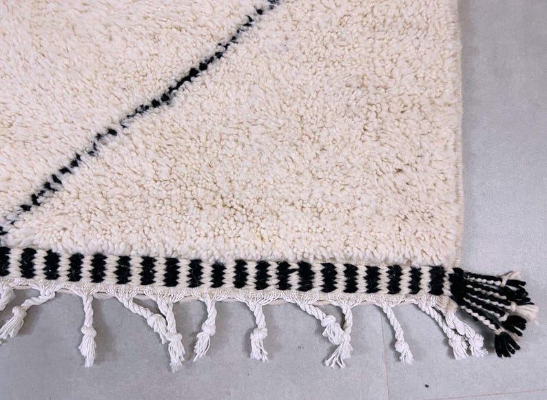 Beni Ourain Rug Authentic Moroccan Rug Custom Beni Ourain Rug Beni Rug