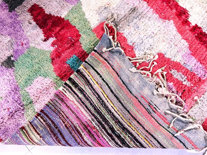 handmade rug, area rug, oriental wool rug,	bohemian rug, bedroom rug, rugs for living room, gift for her, boho decor, kilim rug,	Purple moroccan rug, vintage moroccan rug,	pink moroccan rug, 9x13 moroccan rug,