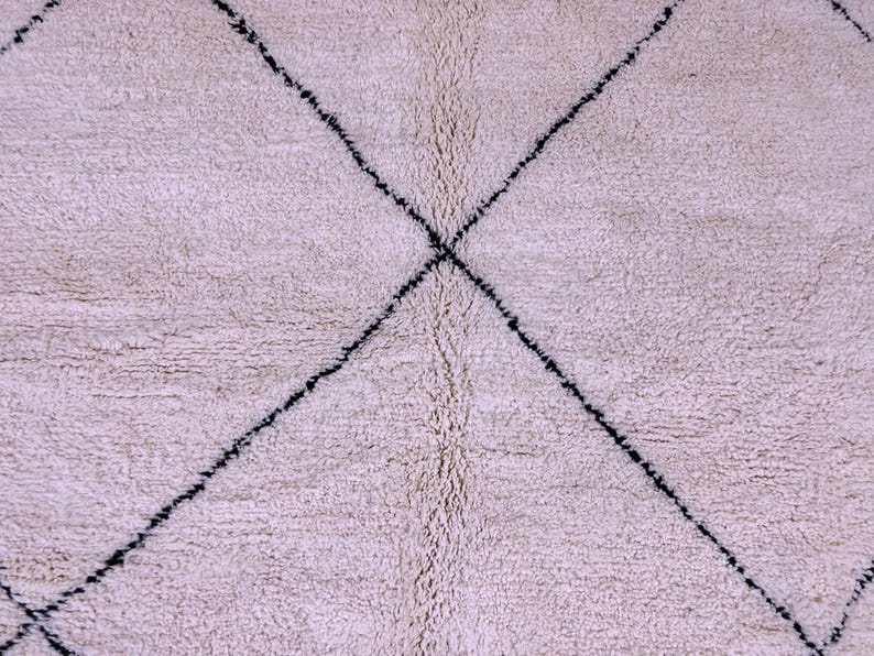 Beni Ourain Rug Authentic Moroccan Rug Custom Beni Ourain Rug Beni Rug