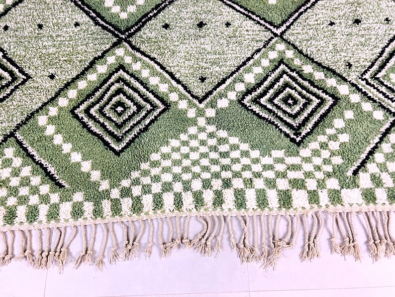 Green Rug, Rugs for Bedroom, Area Rug, Tufted Rug, Rugs for Living Room