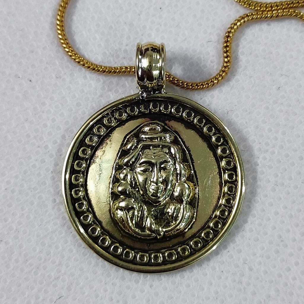 Vintage Rare Shiva Pendant - Etsy