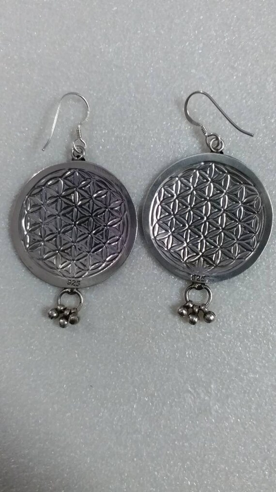 Rajasthani Tribal Flower Earrings Rajasthani Tribal Flower Earrings