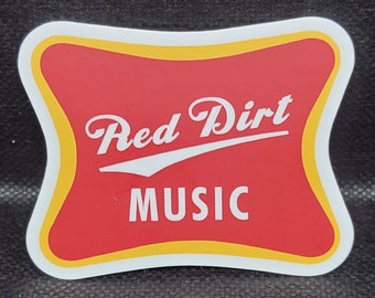 Red Dirt Music Sticker "High Life" inspired design