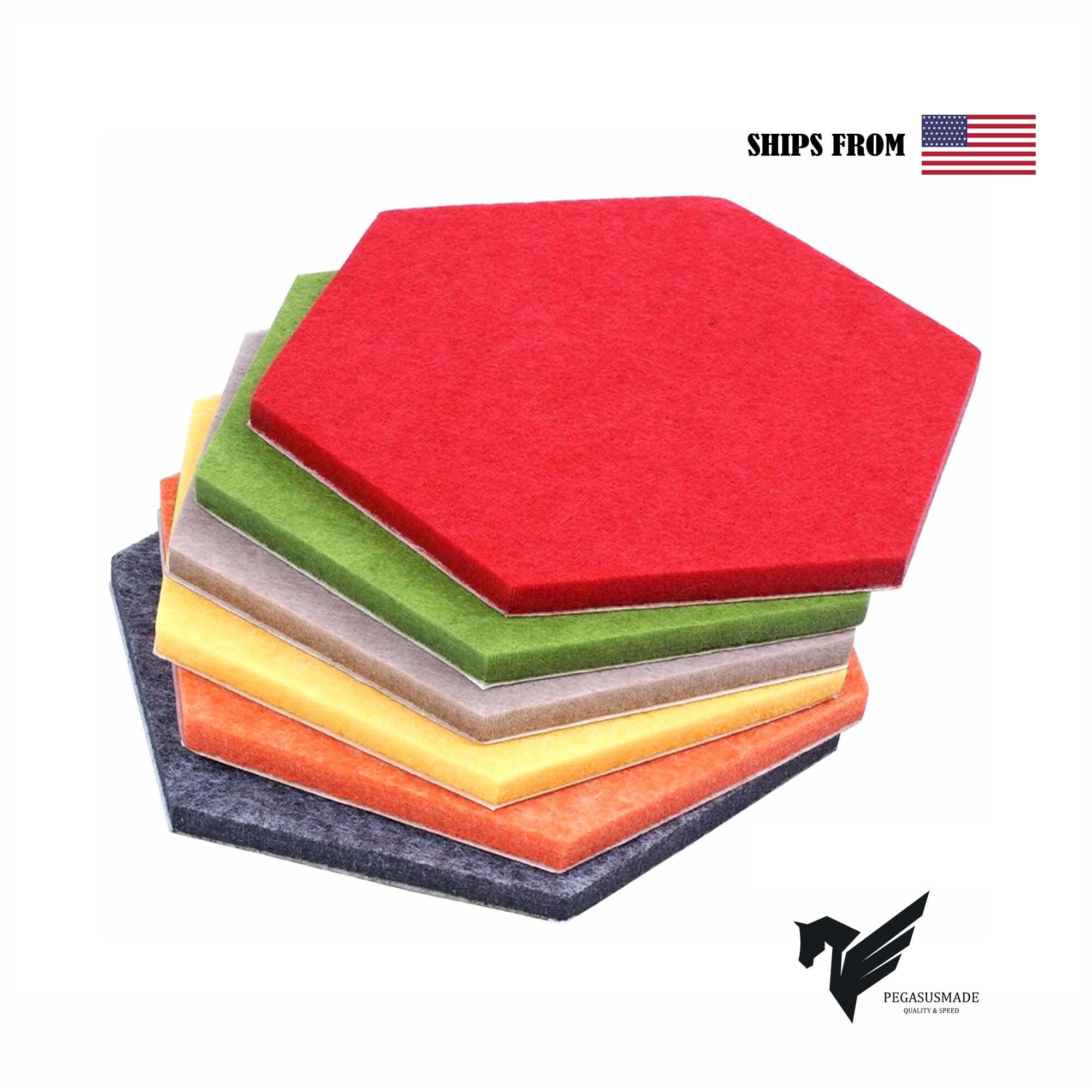 Felt Bulletin Board for Memos Photos Hexagonal Shape Multi Etsy