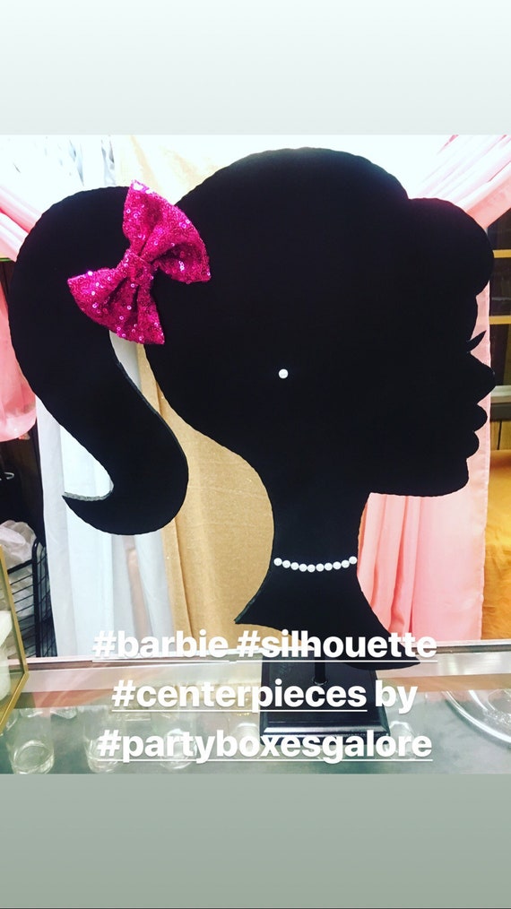 vintage barbie silhouette