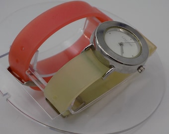 LANCOME Vintage Watch/Women/Girls/Vintage 80s/Pool or Sea Watch/Interchangeable Strap/Gift Idea/Birthday.