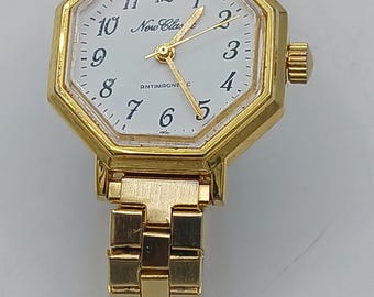New Classic Vintage Watch, 1970s, Mechanical Watch, Octagonal Watch, Ideal Gift, Holidays