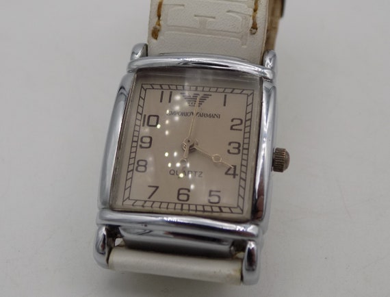Emporio ARMANI, Rectangular Watch, Vintage Women's Watch Emporio ARMANI, Rectangular Watch, Vintage Women's Watch
