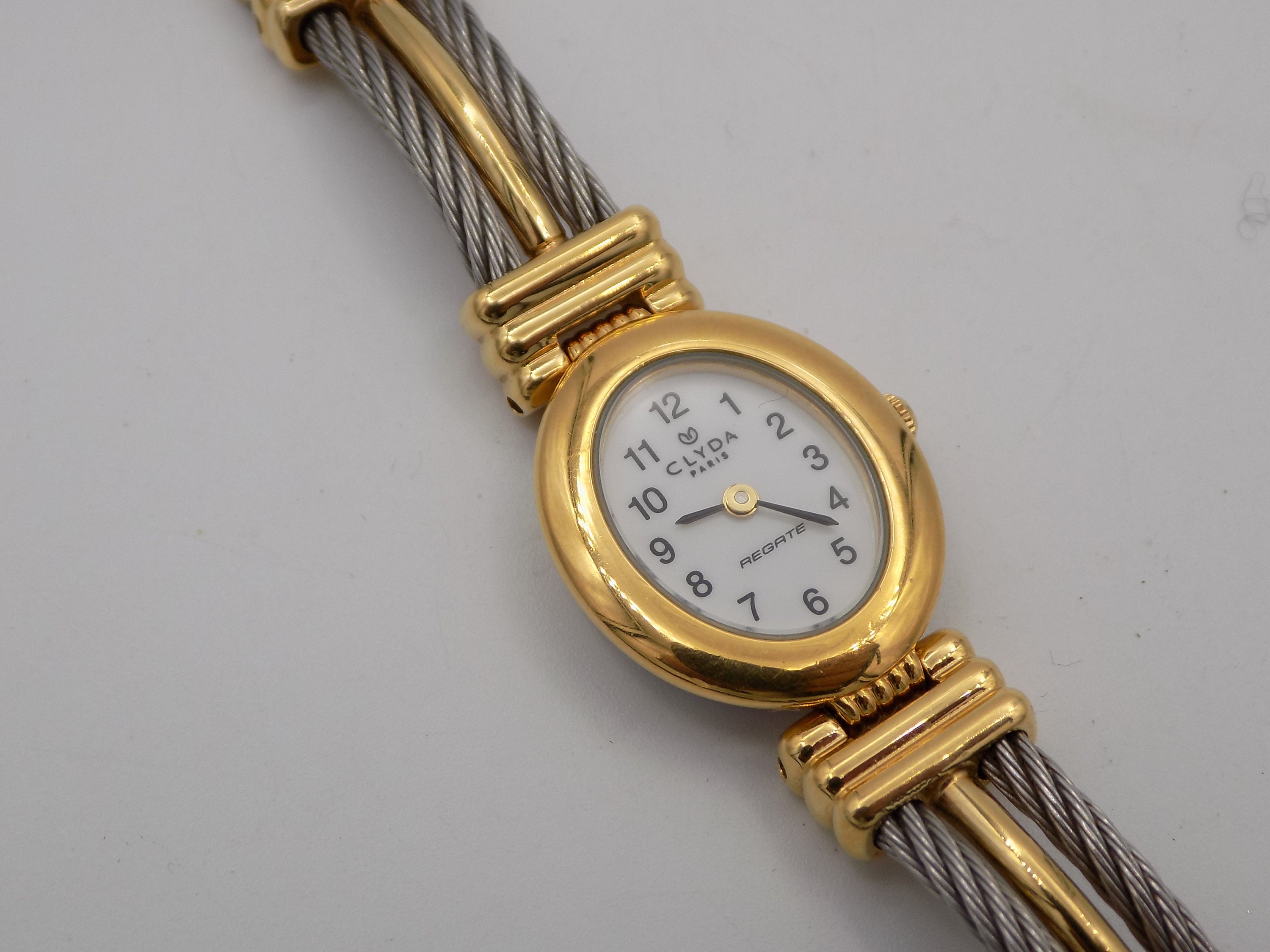 Montre clyda femme 23k gold sale