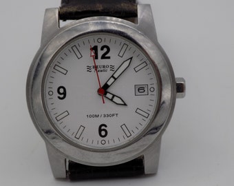 HEURO Nautic, Quartz Watch, Unnissex Watch, Original Watch, Sports Watch, Round Watch, Steel, Vintage Watch, 1960s, Gift Idea