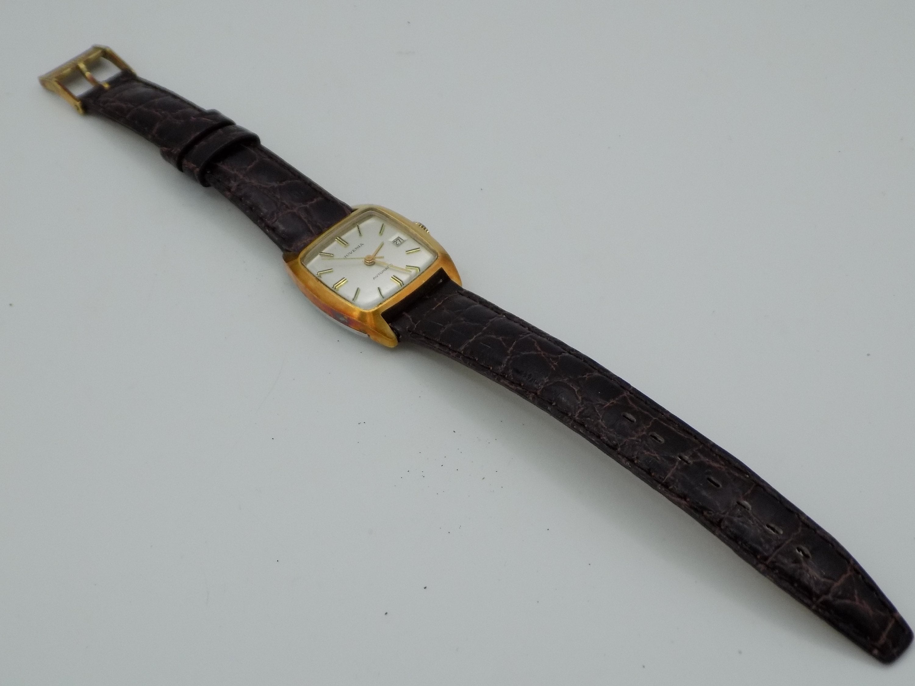 Montre Vintage JUVENIA Pour Homme - Acier Années 1960 - Mécanique à Remontage Manuel