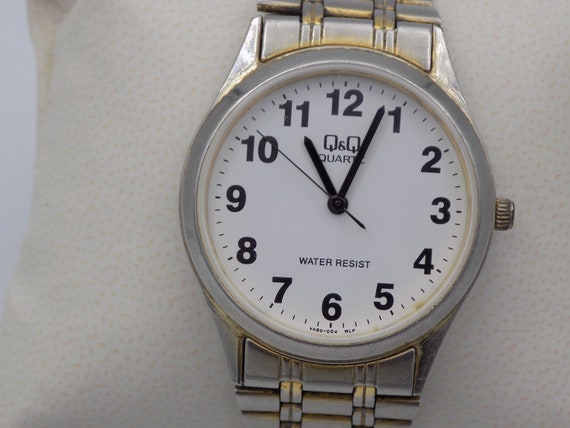 Q Q Wristwatch Men S Watch 3 Atmquartz Watchinoxidable Etsy Q Q Wristwatch Men S Watch 3 Atmquartz Watchinoxidable Etsy