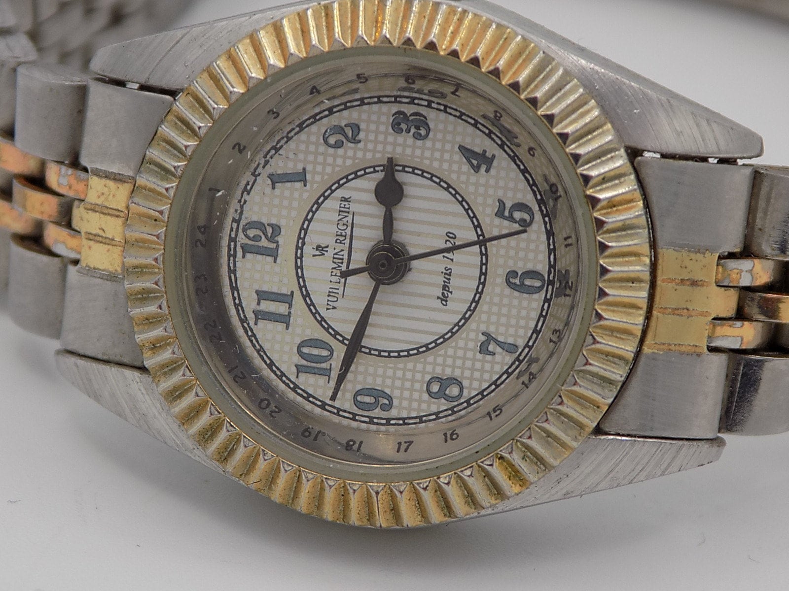 Montre VUILLEMIN REGNIER CRYSTAL Montre a Quartz Ann es 70 Montre