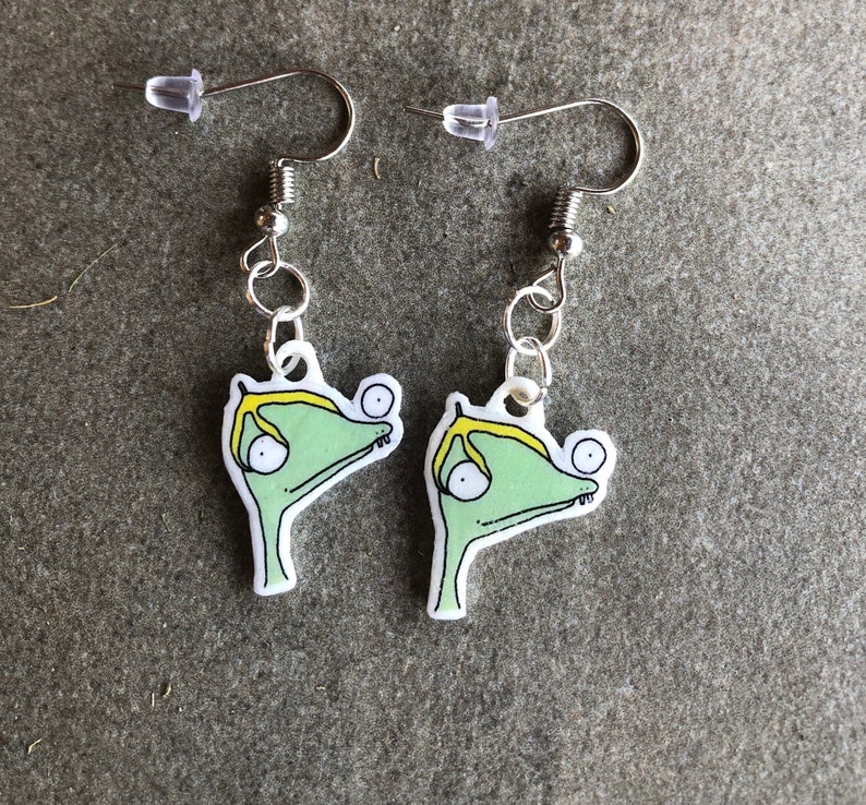 Rumple buttercup Matthew Gray gubler earrings beadsbyisabella