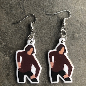 Rotes Hemd Matthäus grau gubler mgg Ohrringe