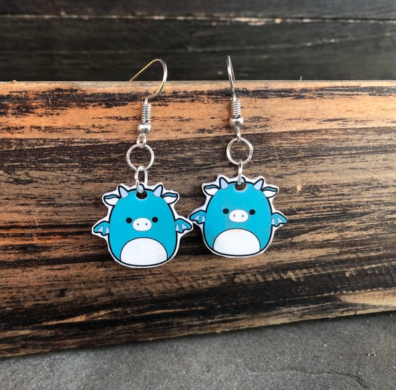 New Characters Squishmallow Earrings 2 Squishville Earrings Real  Squishmallow Toys Jewelry FREE SHIPPING Earrings Listing 1 -  Finland