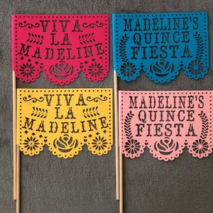 Papel Picado-vlaggen, trouwfeestvlaggen, Coco-vlaggen, feestvlaggen, bruiloft verzonden (12 counts)