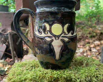Stag Moon Phase Mug