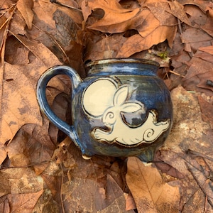 Hare and the Moon Cauldron Mug