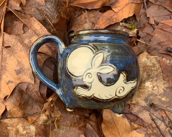 Hare and the Moon Cauldron Mug