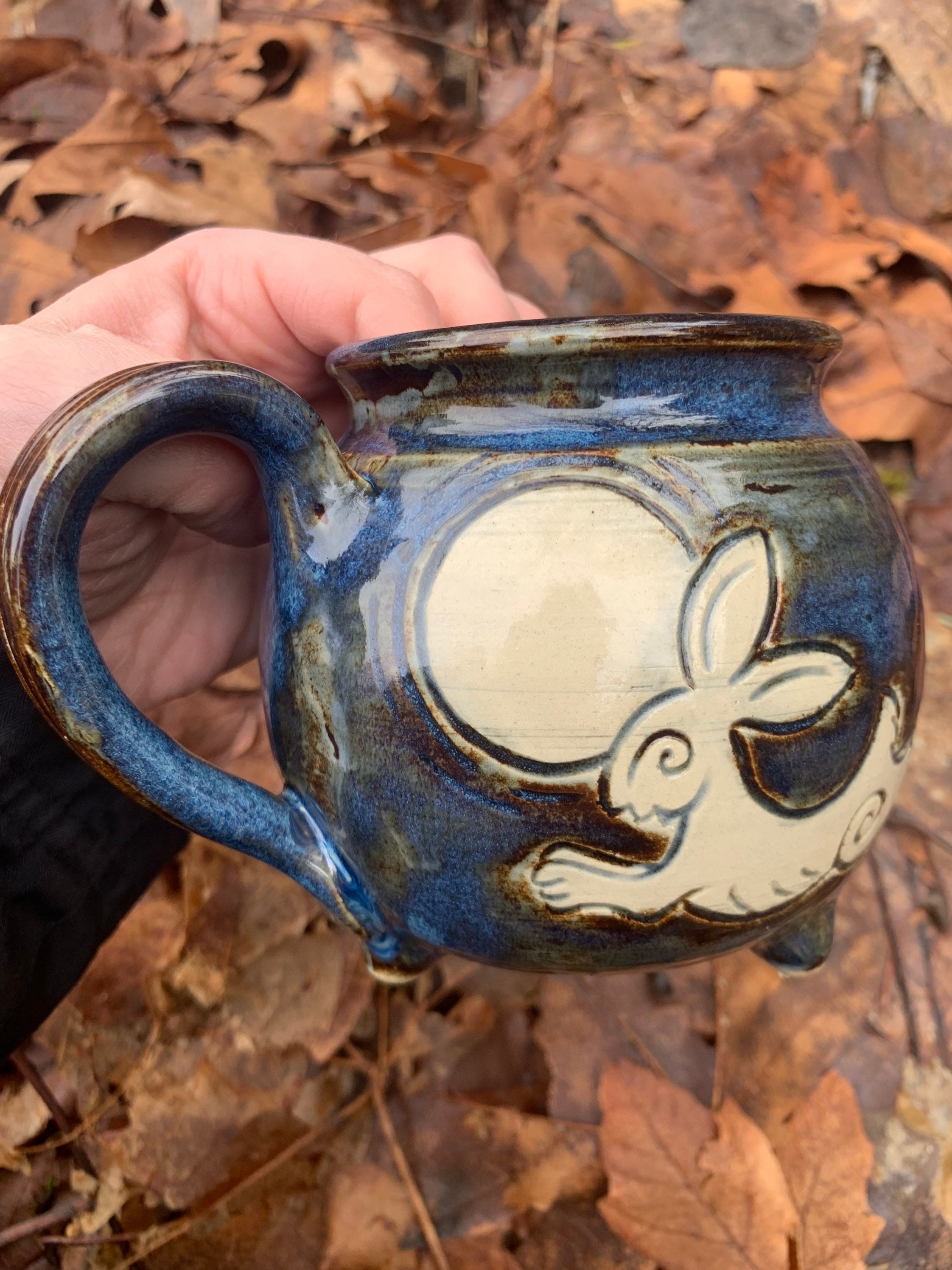 Hare and the Moon Cauldron Mug - Etsy
