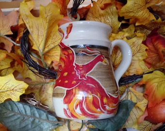 Phoenix in Flight mug
