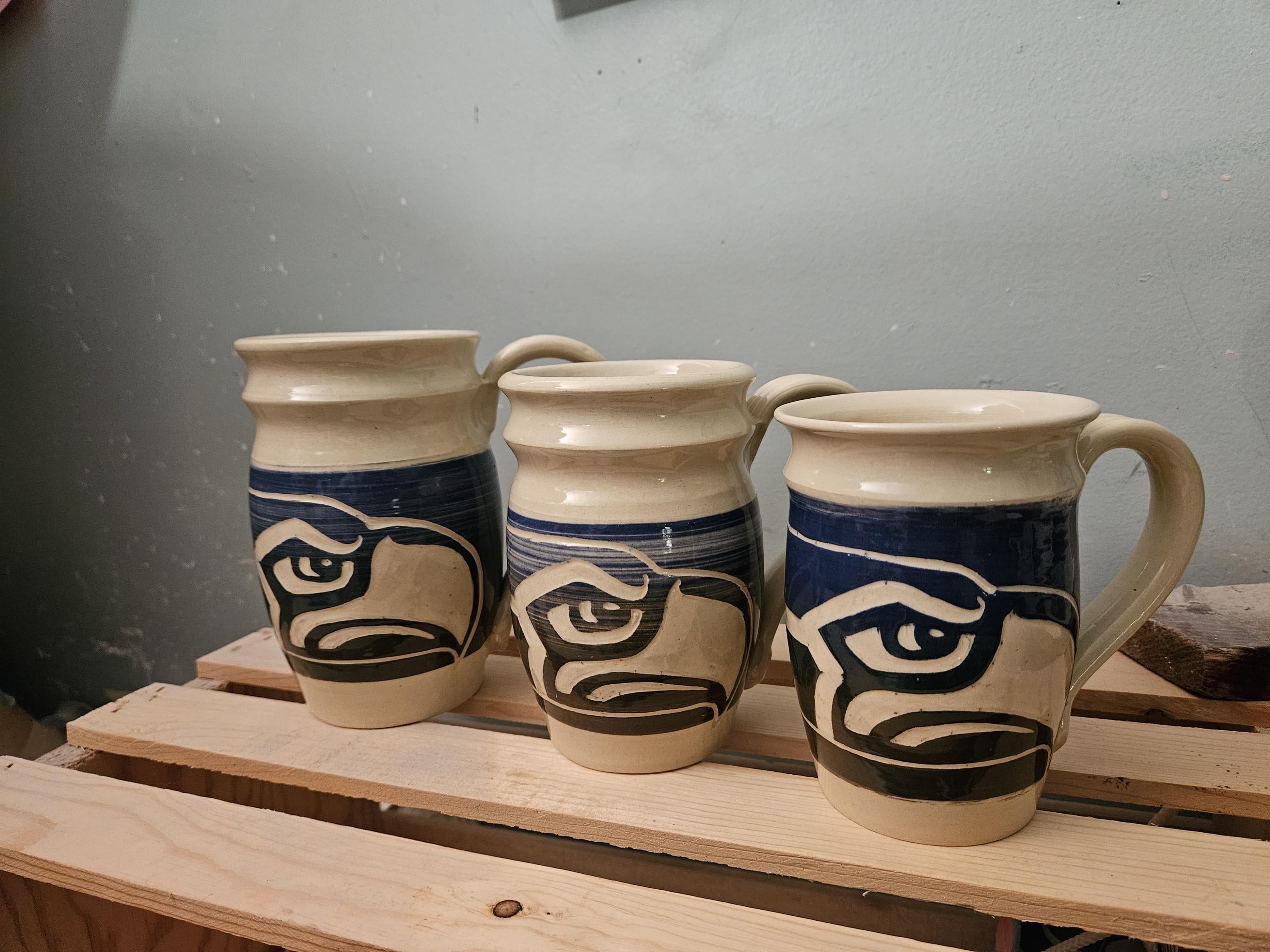 Seahawks Beer Stein - Etsy