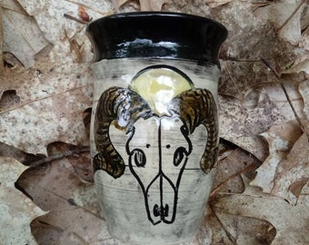 Ram Skull Cup or Mug