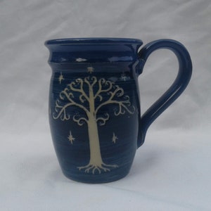 White Tree mug