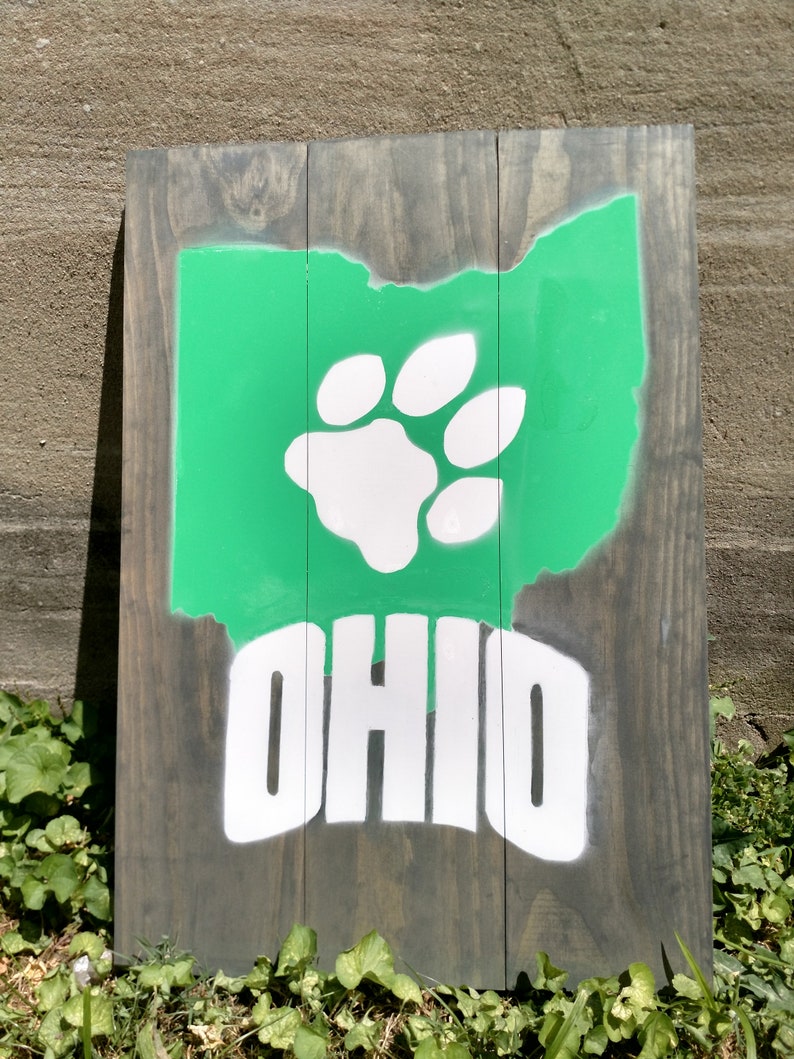 Ou Oh Yeah Ohio University Gift Ohio University Dorm Room Ohio University Alumni Gift Ohio University Wall Decor Bobcat Wall Decor