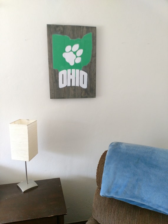 Ou Oh Yeah Ohio University Gift Ohio University Dorm Room Ohio University Alumni Gift Ohio University Wall Decor Bobcat Wall Decor