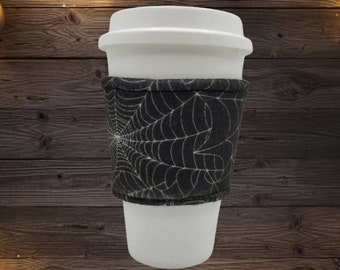 Spiderweb Fleece Drink Sleeve