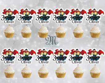 Doctor Strange Birthday Cupcake Toppers: Custom Party Decor