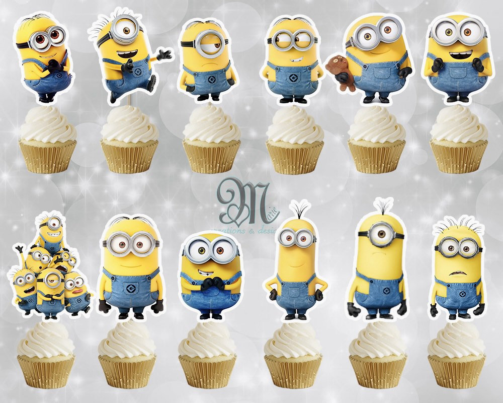 Despicable Me Minions Gru Plan Meme Edible Cake Topper Image ABPID5681 – A  Birthday Place