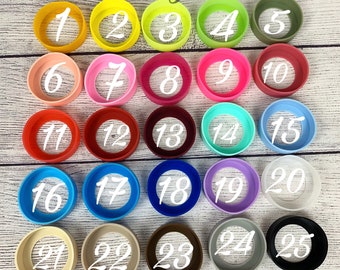 Tumbler Bumpers - 65mm, Fits Many Sizes, Multiple Colors!