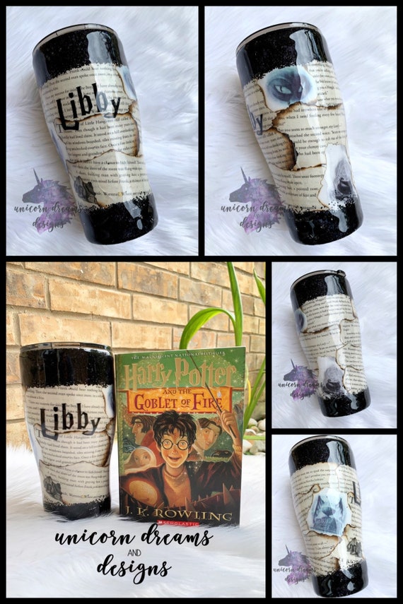 Harry Potter centerpieces with glasses, Harry potter glasses, Harry potter  table decor, gobl…