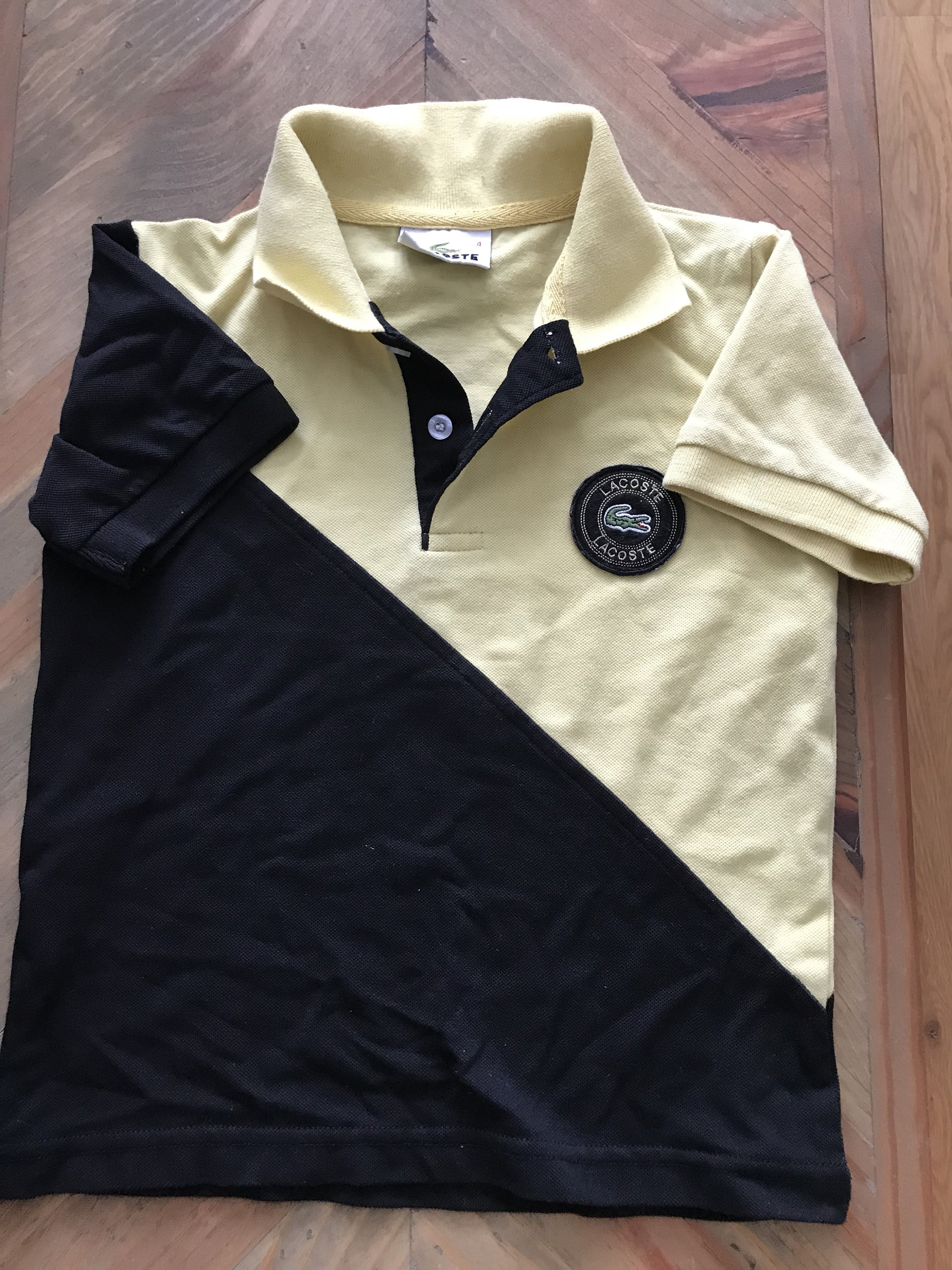 vintage lacoste polo shirt
