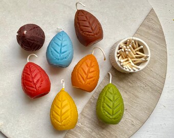 Easter Egg Candles, 100% Beeswax, EGG, Candle - Rainbow Colors, Easter Candle, Beeswax, Spring Decor, Easter Decoration