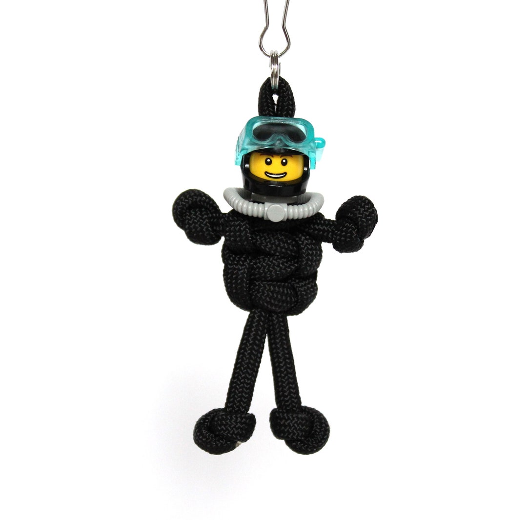 Scuba Diver Keychain, Zipper Pull, Scuba Diver Gifts, Scuba Gear Bag ...