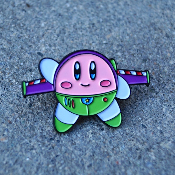 Kirby Lightyear Pin