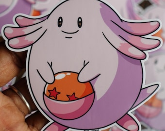 Chansey Dragonball Sticker | Pokemon DBZ Mashup | Mr. Pins