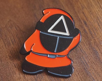 Shy Guy Squid Game Enamel Pin | Gamer Gift | Crossover Pin | Mr. Pins