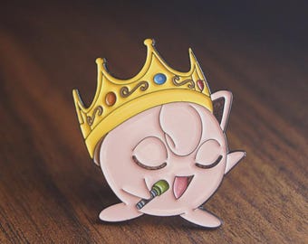 Notorious J.I.G. 1.5" Soft Enamel Pin