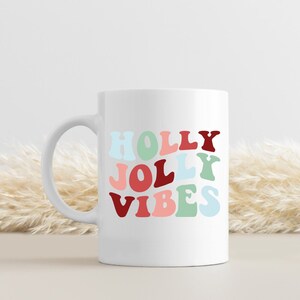 Tazze di Natale allegre, tazze di Natale, tazze di Natale personalizzate, tazze di Natale personalizzate, tazze di cioccolata calda accoglienti come regalo di Natale (3)