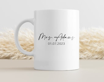 Tazas de novia personalizadas, tazas de novia personalizadas, tazas de boda personalizadas, tazas de despedida de soltera personalizadas, tazas de novia personalizadas para la fiesta de bodas como regalo (184)