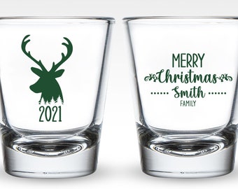 Santa I Can Explain Christmas Shot Glass Santa 2019 Merry - Etsy