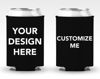 Custom Graduation Can Coolers, Personalized Graduation Coolers, Custom Can Coolers as Favor, Personalized Can Coolers For Graduation (217)