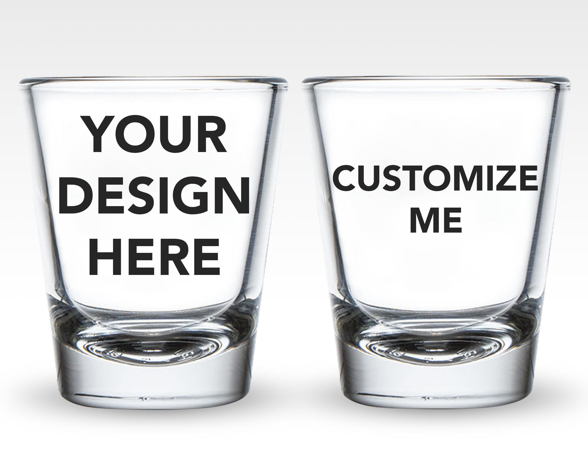 Wedding Shot Glasses Custom Wedding Shot Glass Personalized Etsy